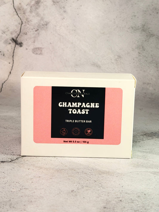 Champagne Toast Triple Butter Bar