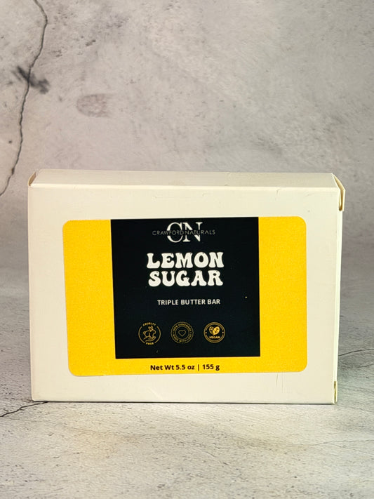 Lemon Sugar Triple Butter Bar
