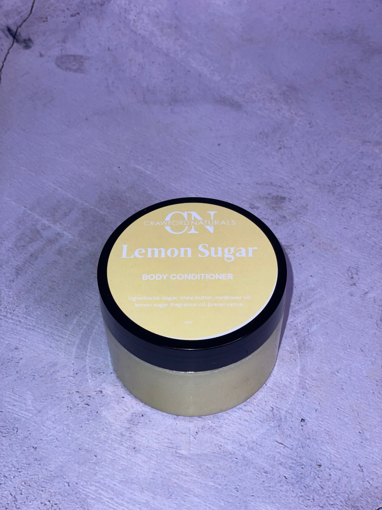 Body Conditioner - Lemon Sugar 4oz