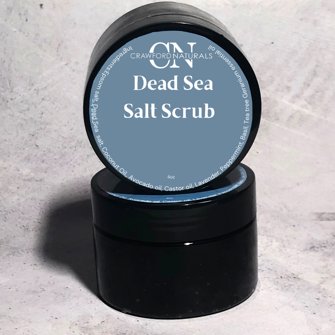 Dead sea salt scrub *4oz