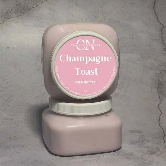 Champagne toast shea butter 8oz