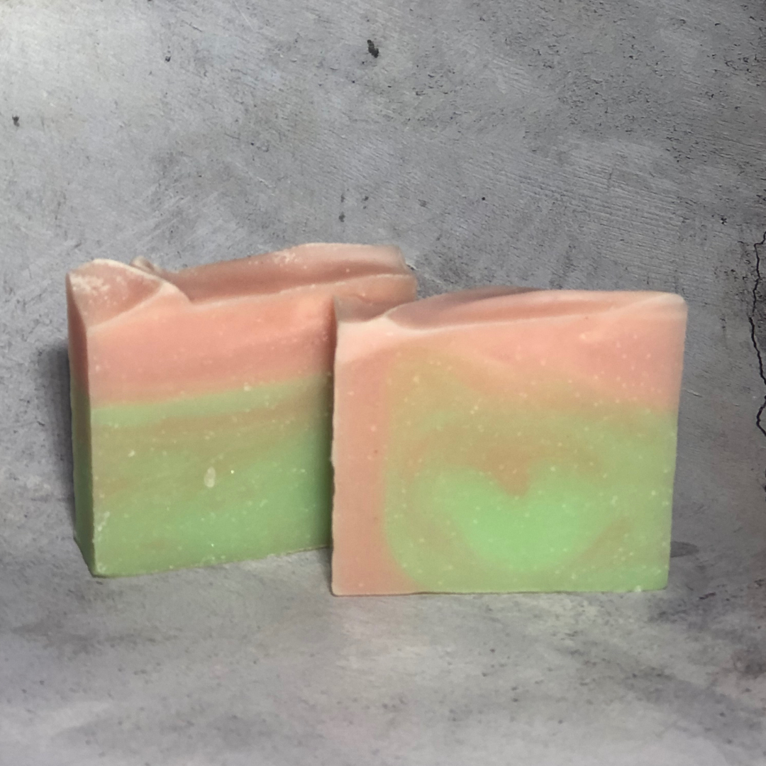 Grapefruit and lemongrass bar soap